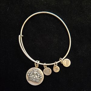 Silver Charm Bangle
